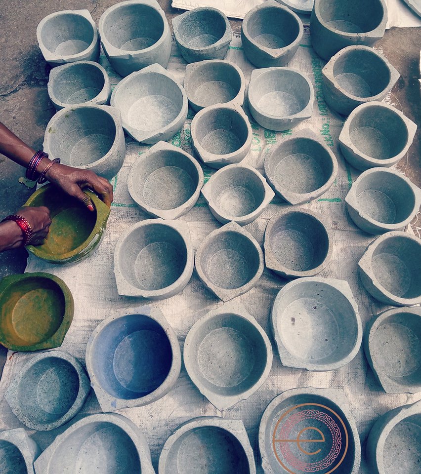 Indian Soapstone Pot