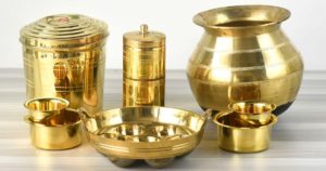 brass and bronze cookware