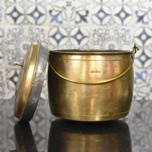 Antique Brass Multipurporse Storage Pot