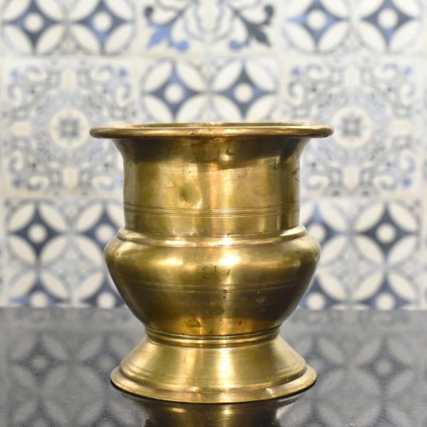 Antique Brass Handheld Kolambi