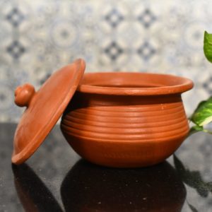 clay kitchen pot with lid online