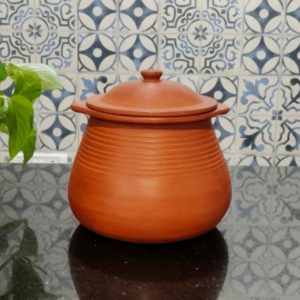 Clay Rice Pot with Lid
